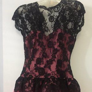 Oscar de la Renta Cocktail Dress-Vintage. NEW.